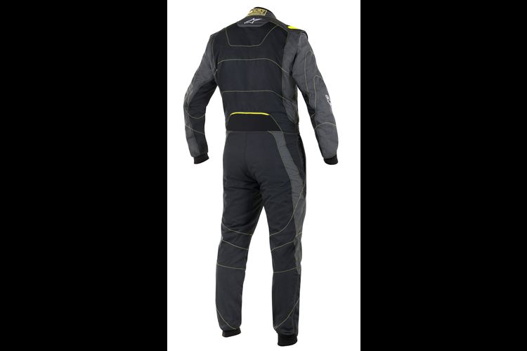 Alpinestars GP Race Suit Anthracite Yellow Fluo 52