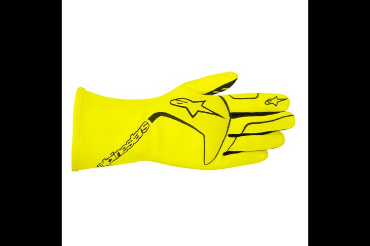 Alpinestars Tech 1-Race Glove Black Yellow Fluo L