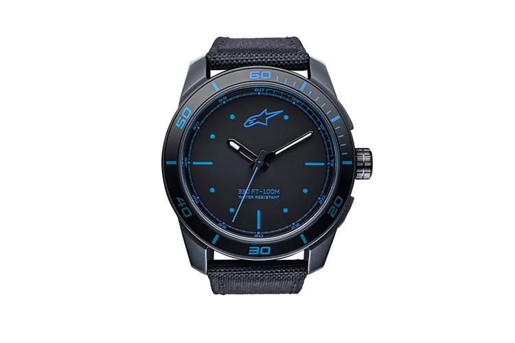 Tech Watch 3 - Matte Black PVD Schwarz Blau