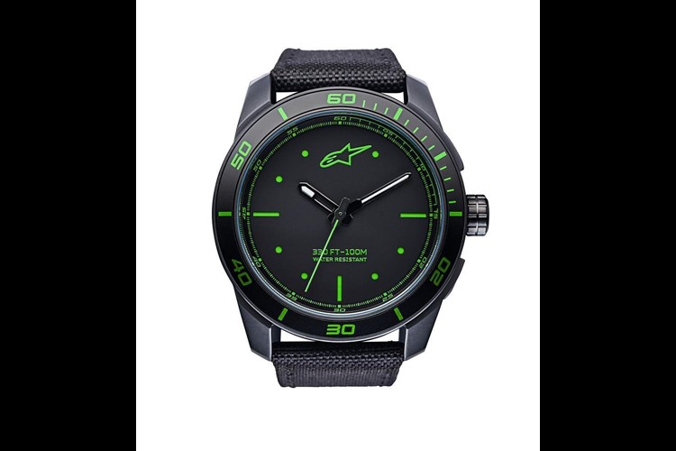 Tech Watch 3 - Matte Black PVD Schwarz Grün