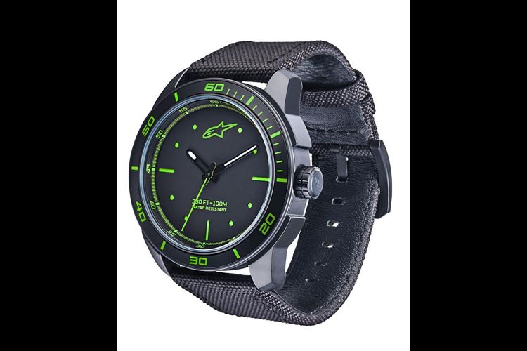 Tech Watch 3 - Matte Black PVD Noir Vert
