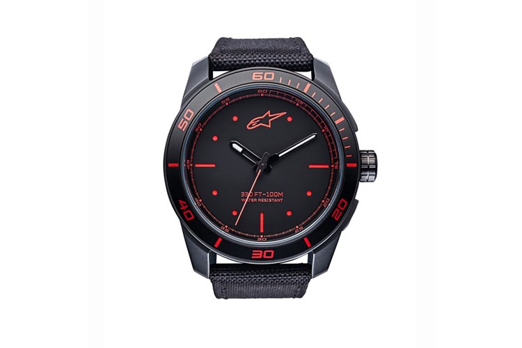 Tech Watch 3 - Matte Black PVD Schwarz Rot