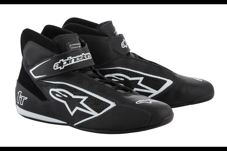 Alpinestars Tech 1-T Shoes Black White 39