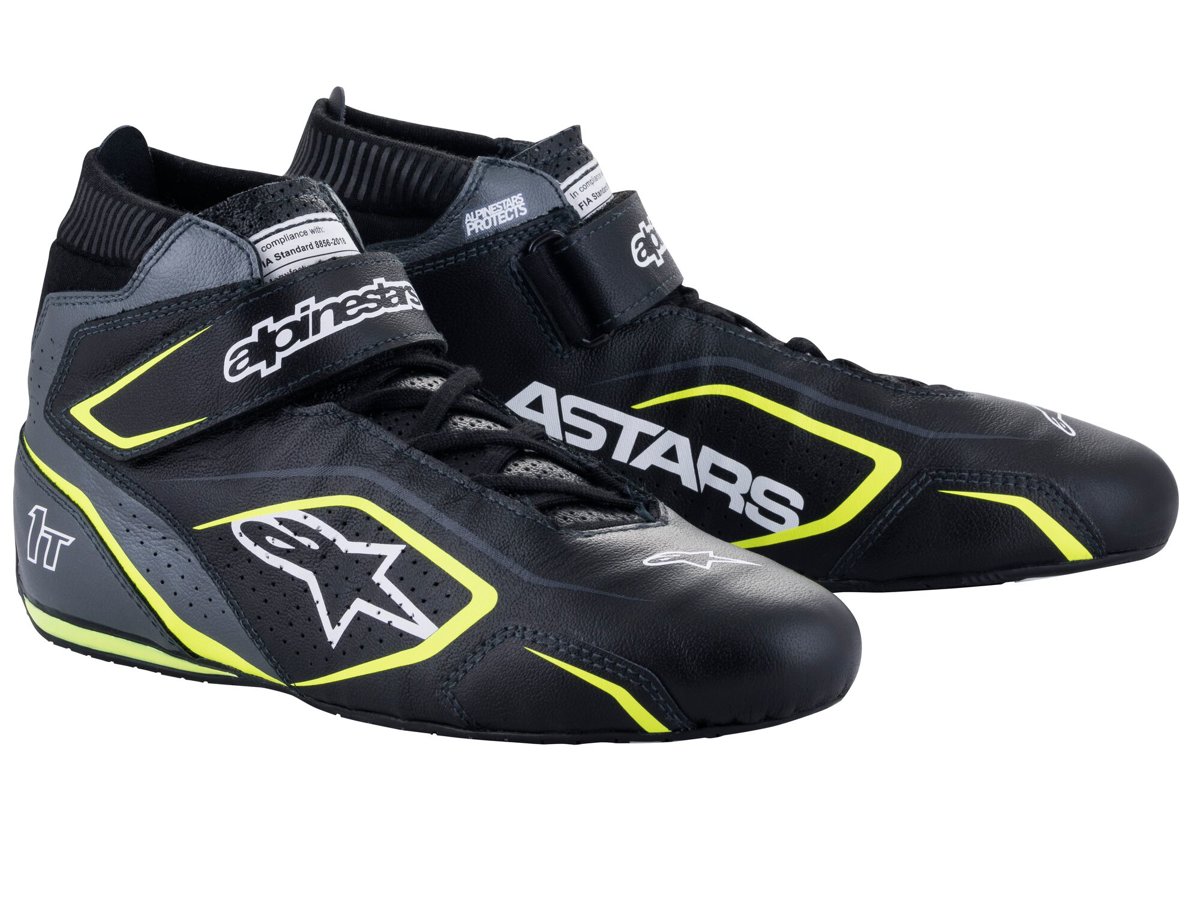 V3 Tech Alpinestars Schuhe Grau 37 Gelb Cool Schwarz 1-T - Raceshop