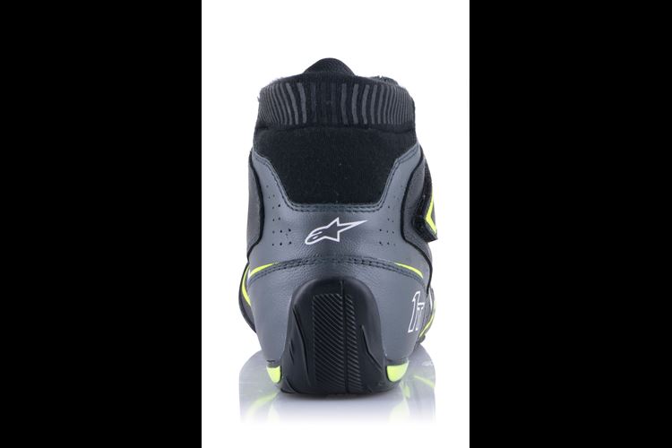 Alpinestars Tech 1-T V3 Shoes Black Cool Gray Yellow 45.5