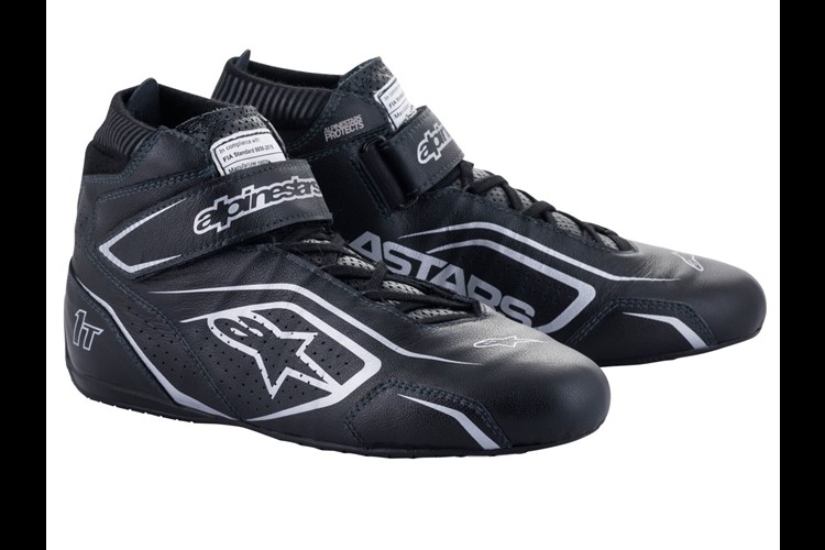Alpinestars Tech 1-T V3 Shoes Black Silver 43.5