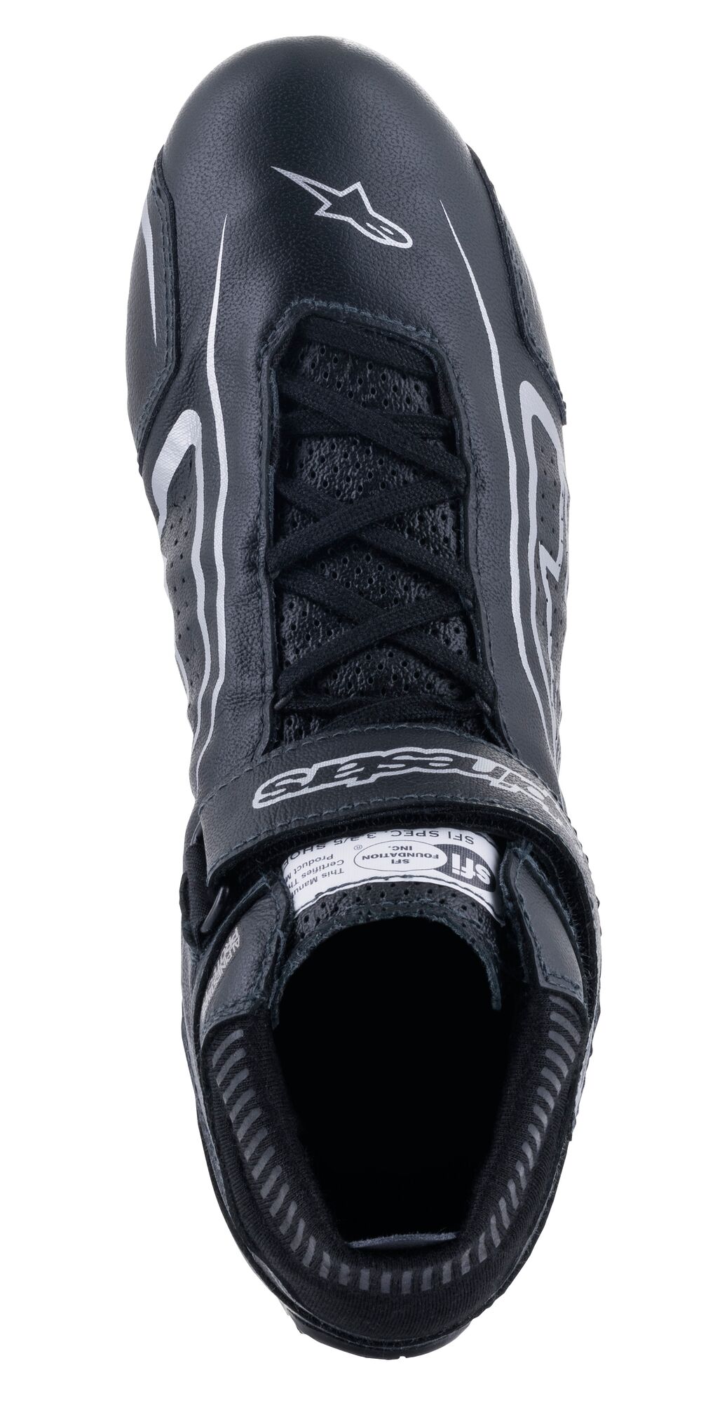 Alpinestars Tech 1-T V3 Schuhe Schwarz Silber 42