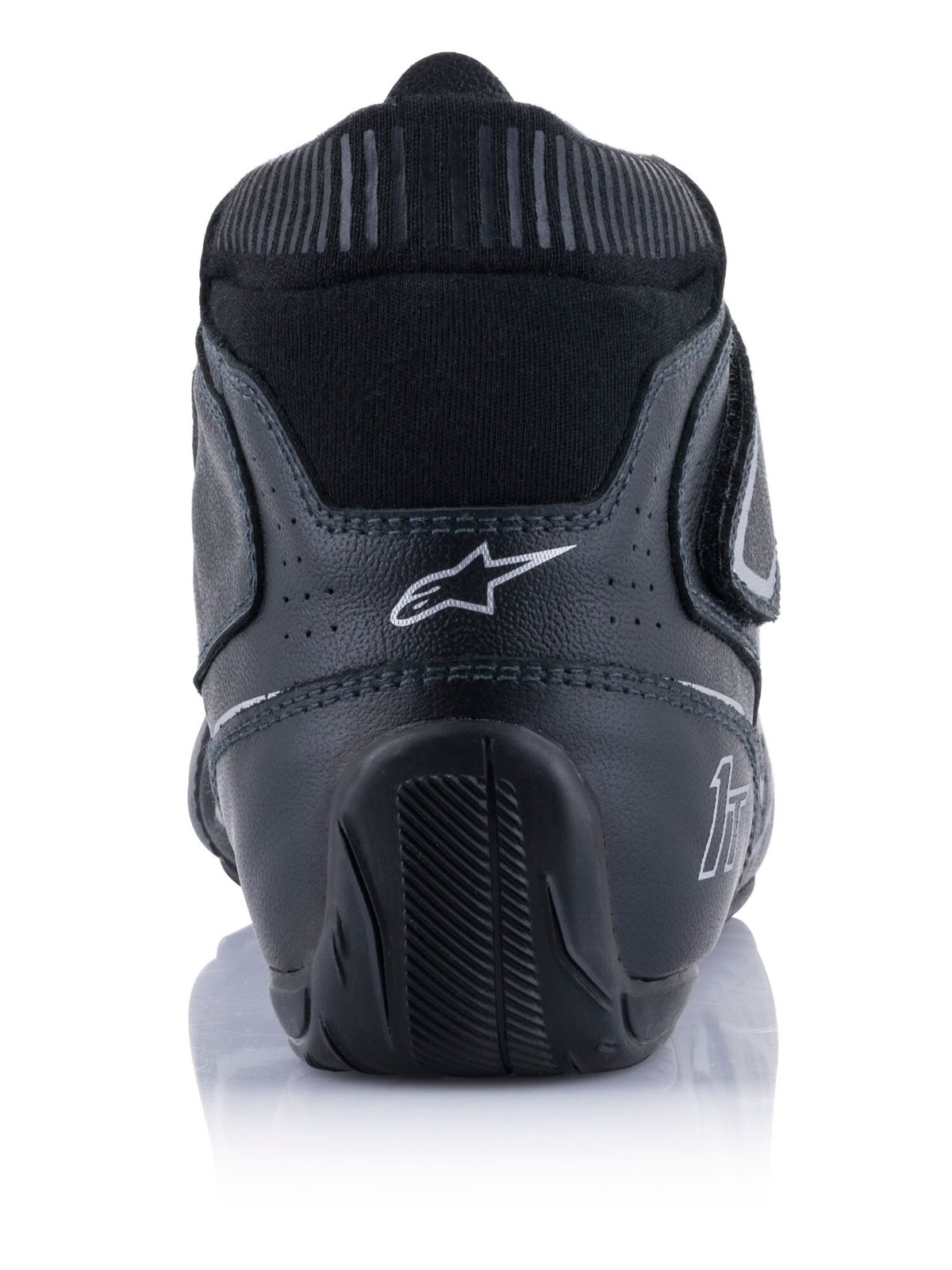 Alpinestars Tech 1-T V3 Schuhe Schwarz Silber 42