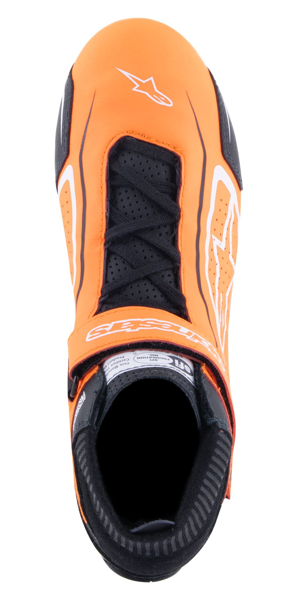Alpinestars Tech 1-T V3 Schuhe Schwarz Orange Fluo 40.5