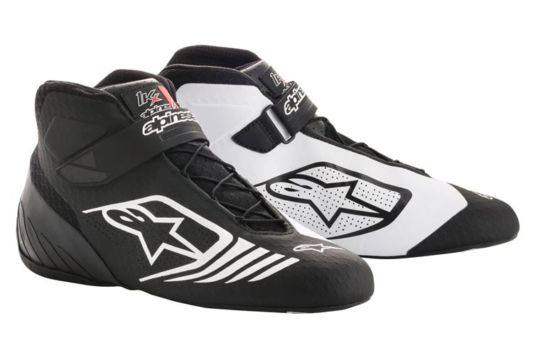 Alpinestars Karting Shoes Tech-1KX Black White 35