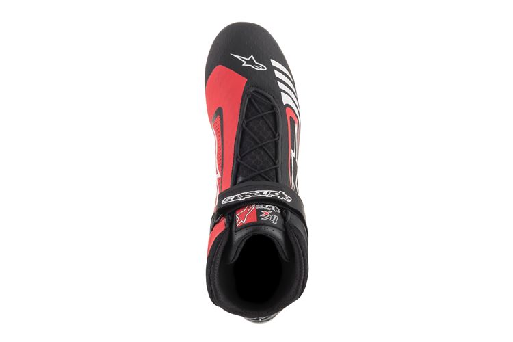 Alpinestars Chaussures Karting Tech 1-KX Noires Rouges Blanches 37