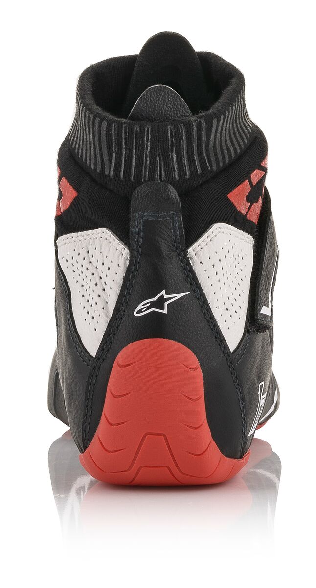 Alpinestars Tech 1-Z V2 Shoes Black White Red 41