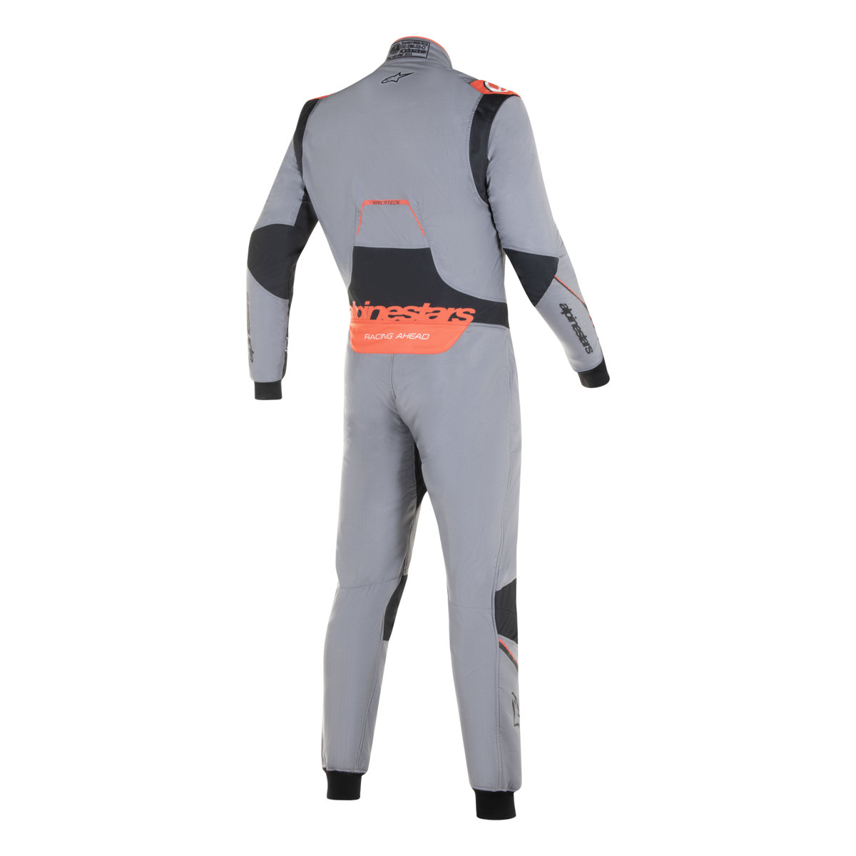 Alpinestars Hypertech V3 Suit Mid Gray Black Red Fluo 44