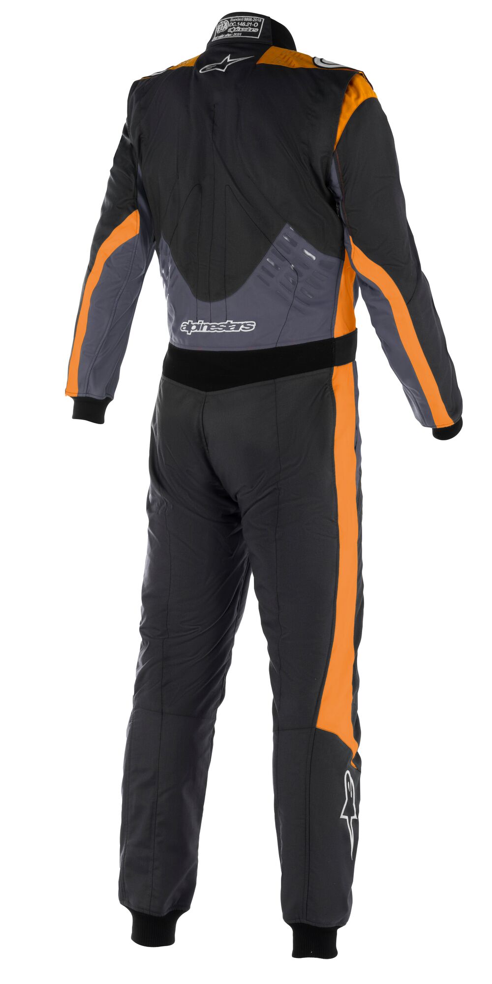 Alpinestars GP Pro Comp V2 suit Schwarz Asphalt Orange Fluo 62