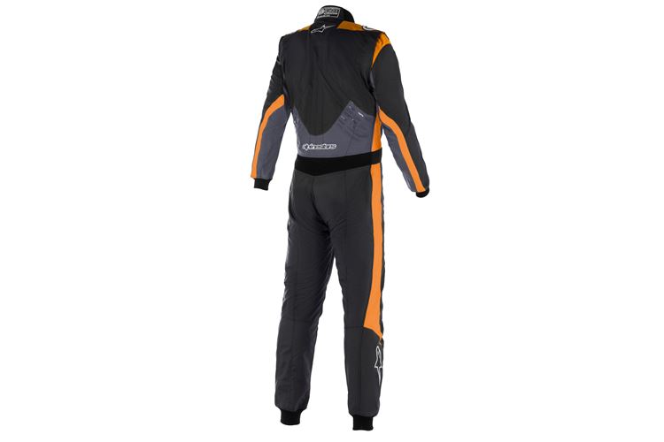 Alpinestars GP Pro Comp V2 suit Schwarz Asphalt Orange Fluo 60