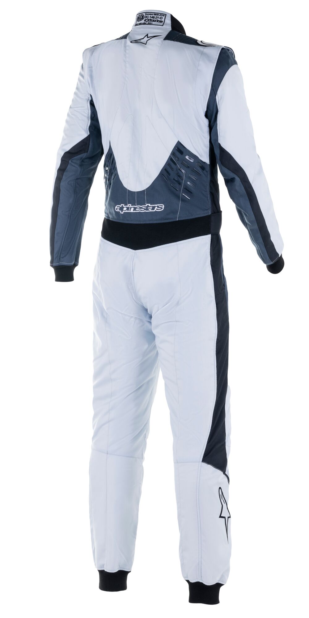 Alpinestars GP Pro Comp V2 suit Silver Blau Asphalt Schwarz 60