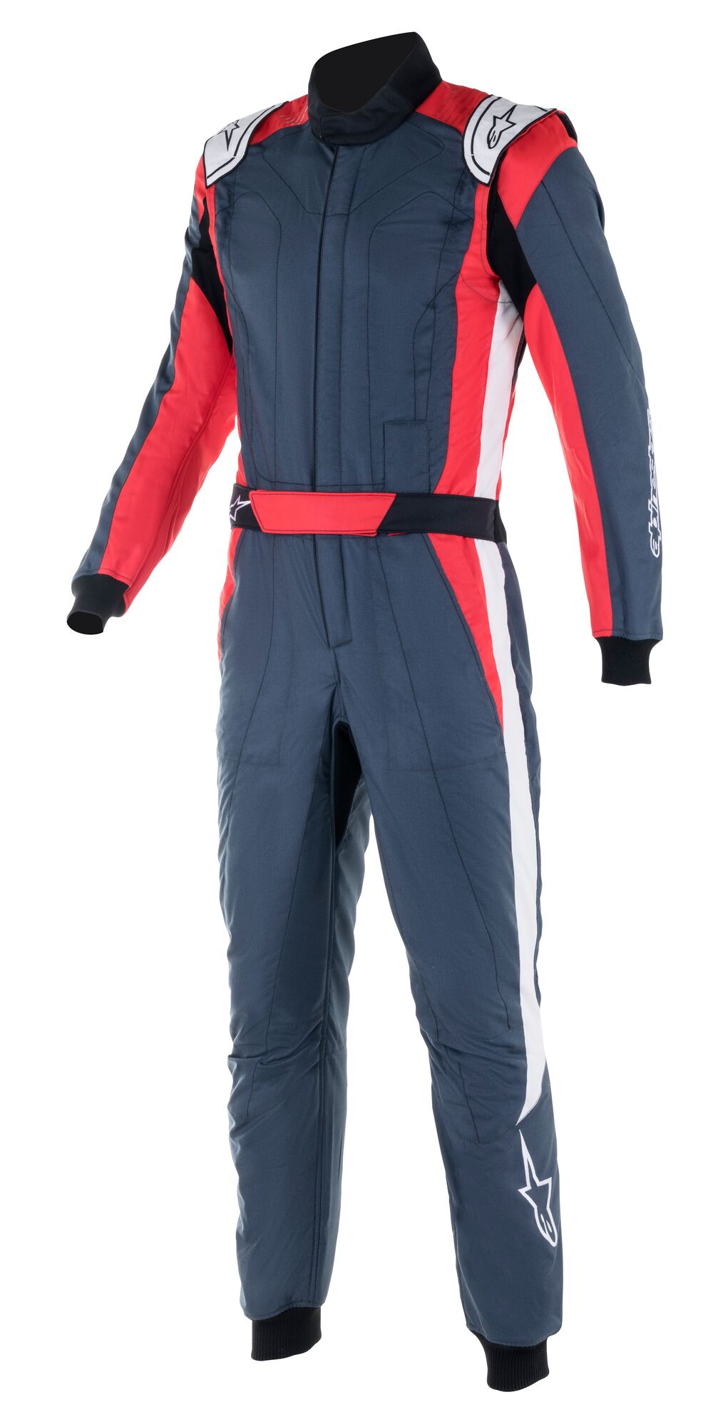 Alpinestars GP Pro Comp V2 suit Asphalt Rot Weiss 48