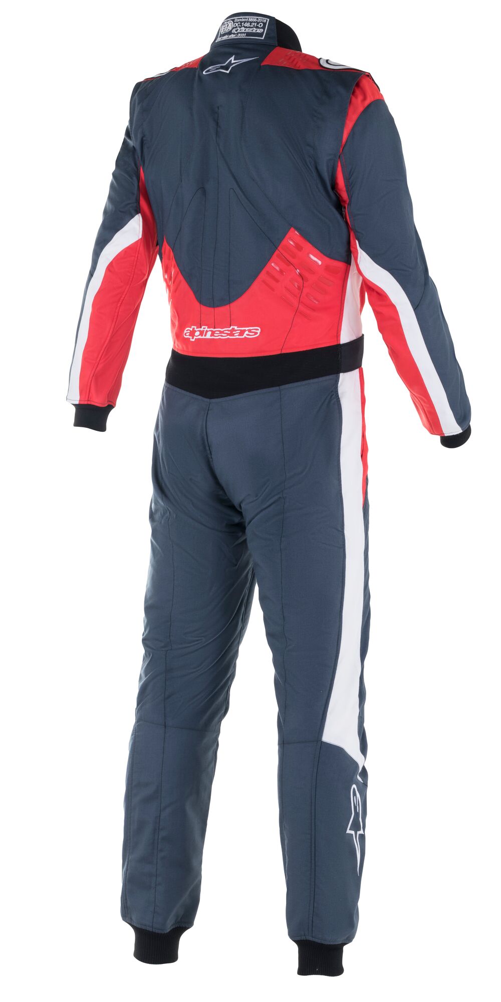 Alpinestars GP Pro Comp V2 suit Asphalt Rot Weiss 48
