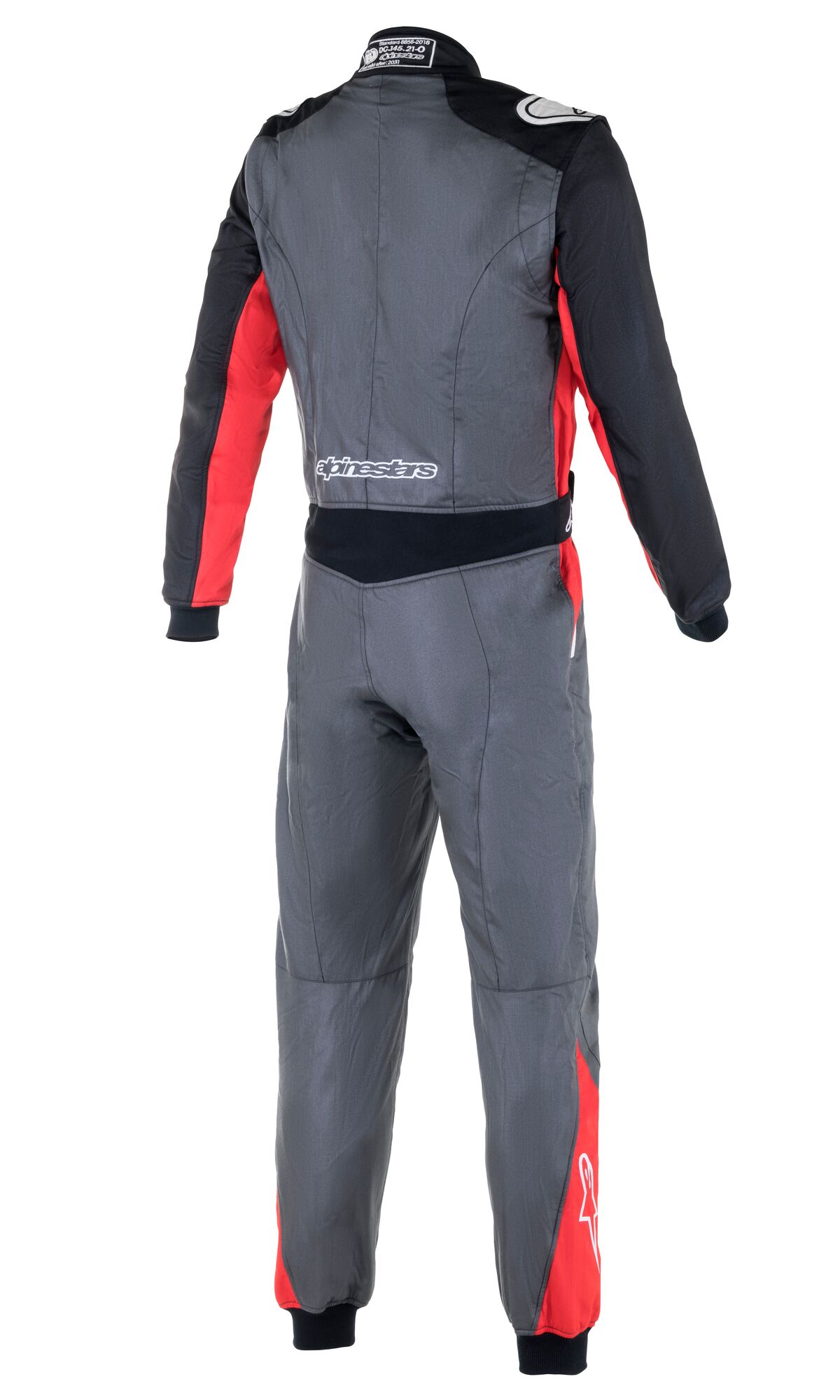 Alpinestars Atom Suit Anthracite Rot Schwarz 44