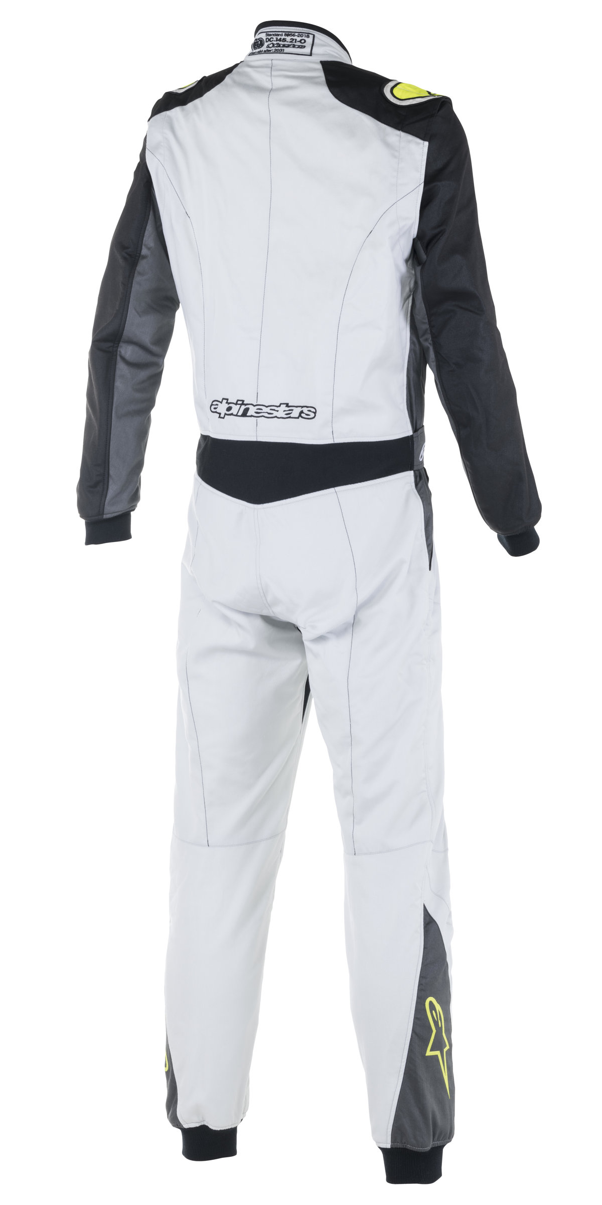 Alpinestars Atom Suit Silber Anthracite Gelb Fluo 44