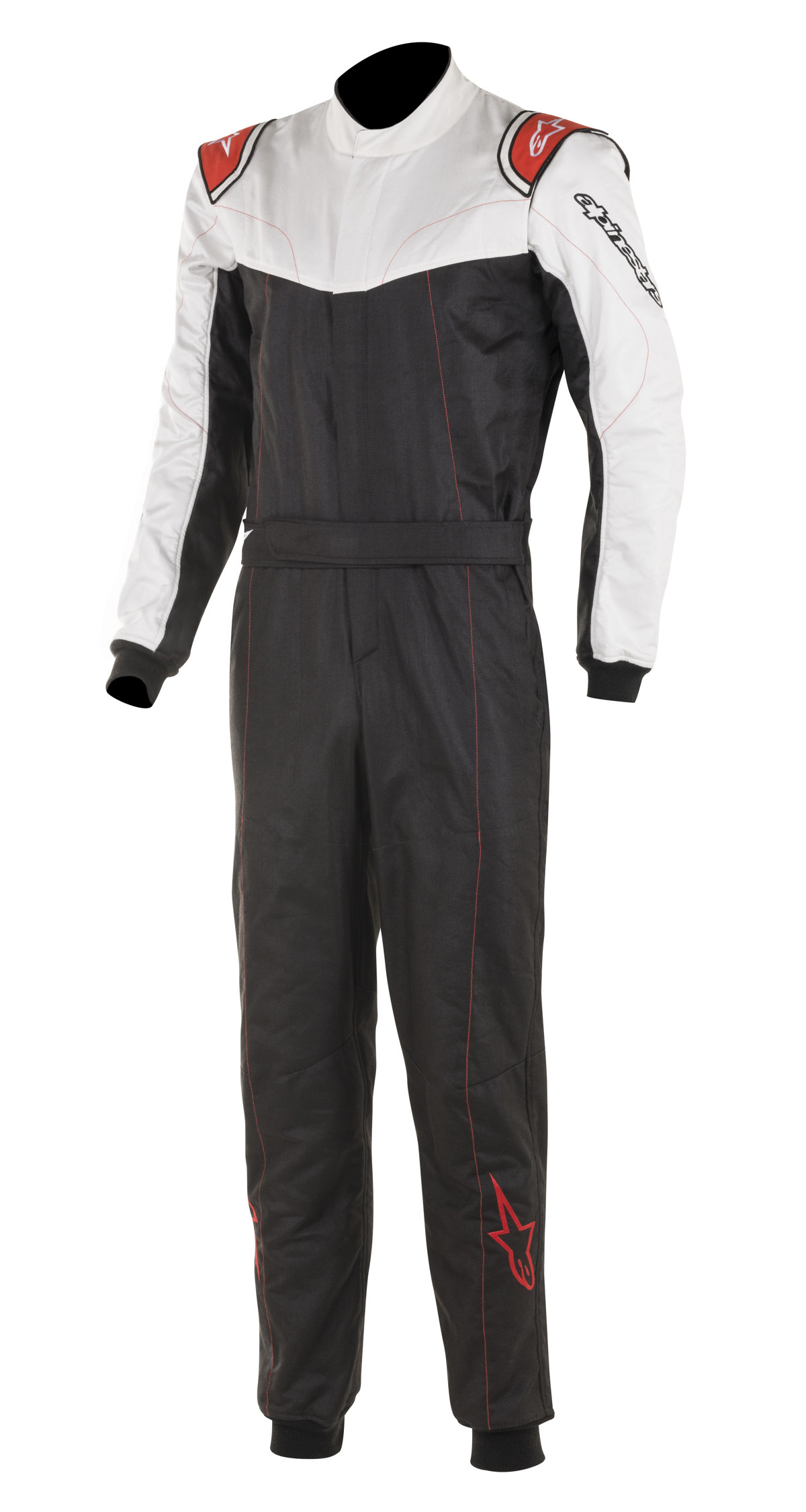 Alpinestars Stratos Suit Black White Red 58