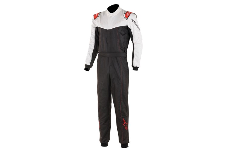 Alpinestars Stratos Suit Black White Red 46