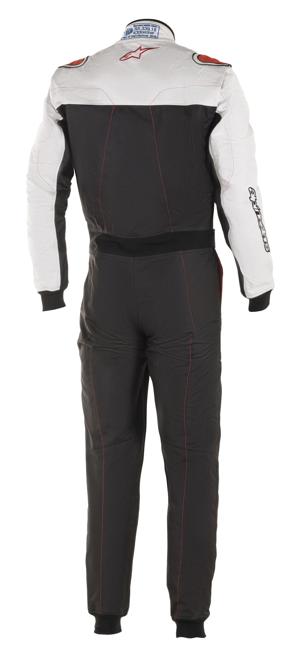 Alpinestars Stratos Suit Black White Red 58