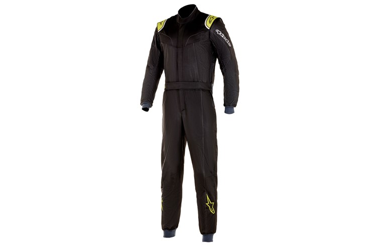 Alpinestars Stratos Suit Black Green Lime 58
