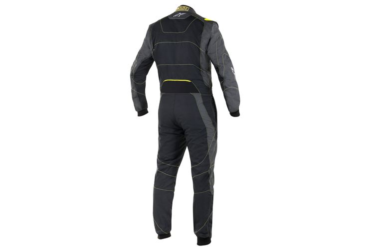 Alpinestars GP Race Suit Anthracite Yellow Fluo 52