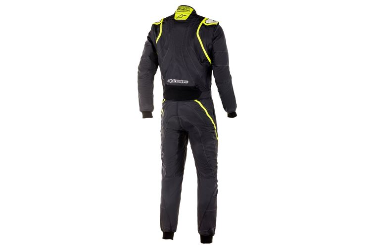 Alpinestars GP Race V2 Suit Black Yellow Fluo 58