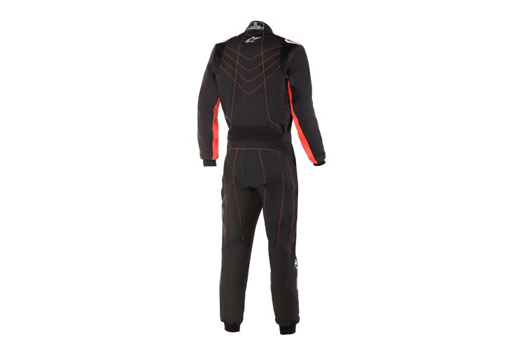 Alpinestars KMX-9 V3 Suit Black Red Fluo 40