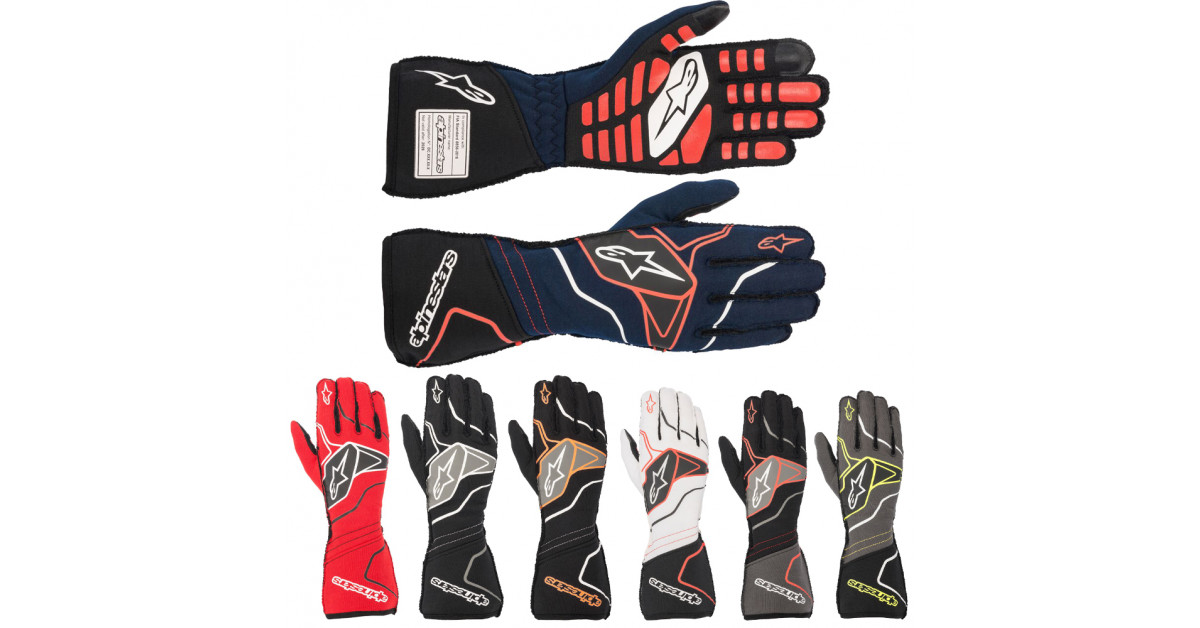 Alpinestars Tech-1ZX V2 Glove Black Anthracite Red S