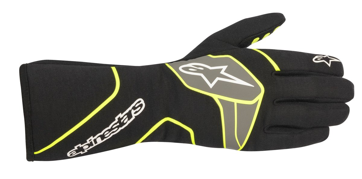 Alpinestars Tech-1 Race V2 Black Yellow Fluo S