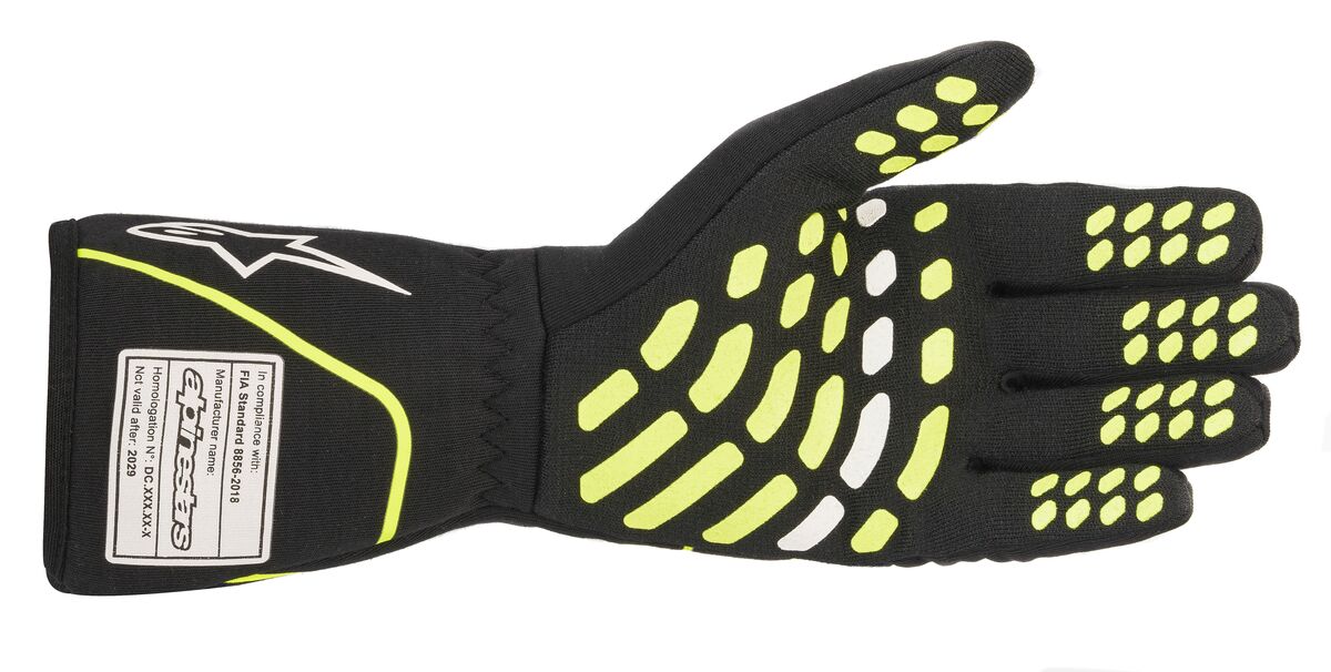 Alpinestars Tech-1 Race V2 Black Yellow Fluo S