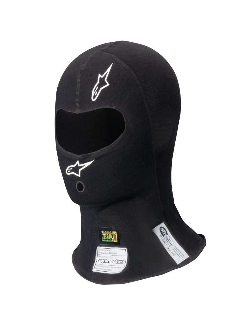 Alpinestars ZX Evo V2 Balaclava SFI Black OS