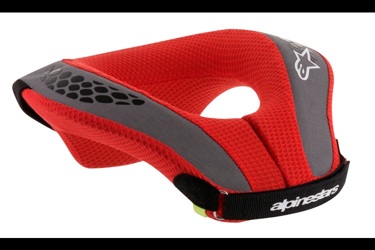 Alpinestars Sequence Youth Neck Roll Black Red S/M