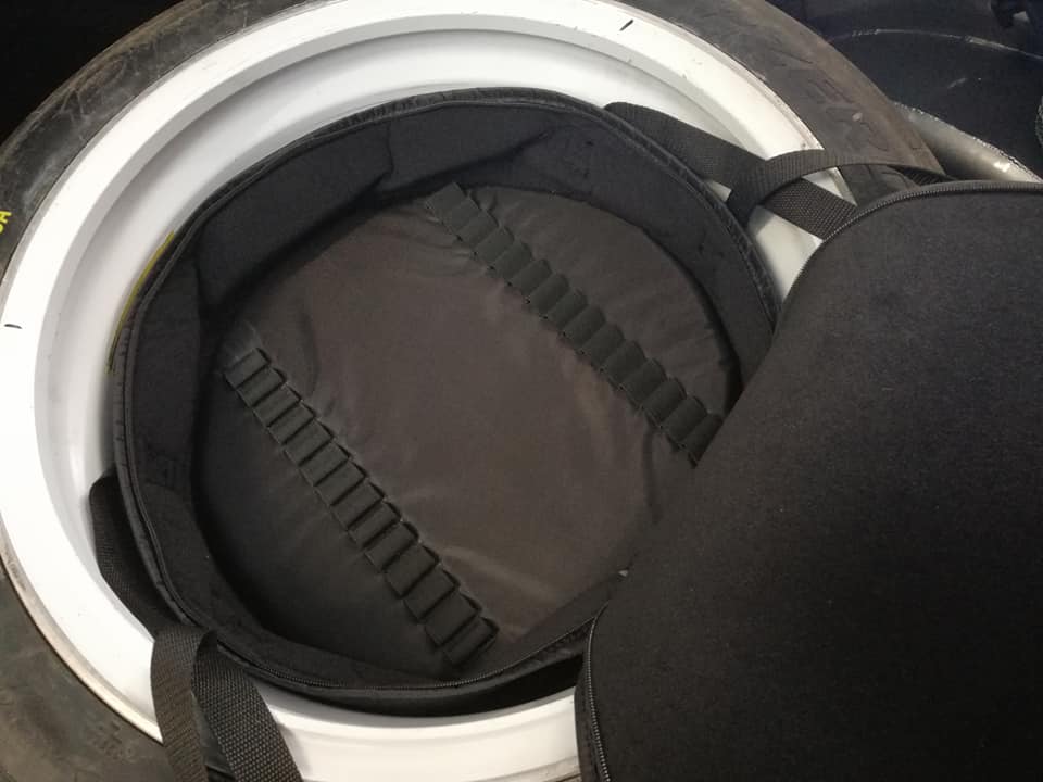 Ersatzradeinsatz zur Aufbewahrung von Bordwerkzeug Radgröße 13"