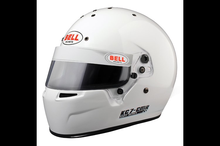 Karting Helmet Bell CK7-CMR White 52cm