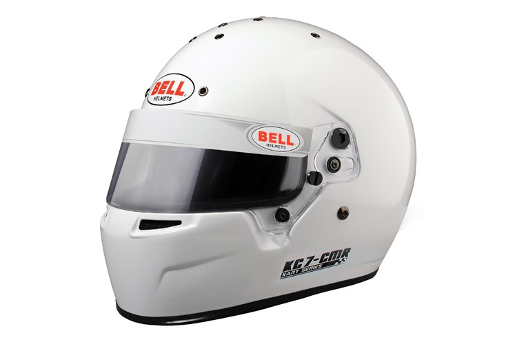 Karting Helmet Bell CK7-CMR White 52cm