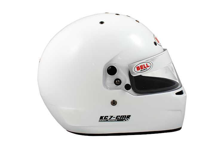 Karting Helm Bell KC7-CMR Weiß 53cm