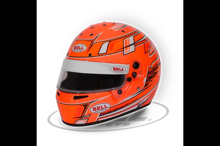 Karting Helmet Bell CK7-CMR Champion Orange 54cm