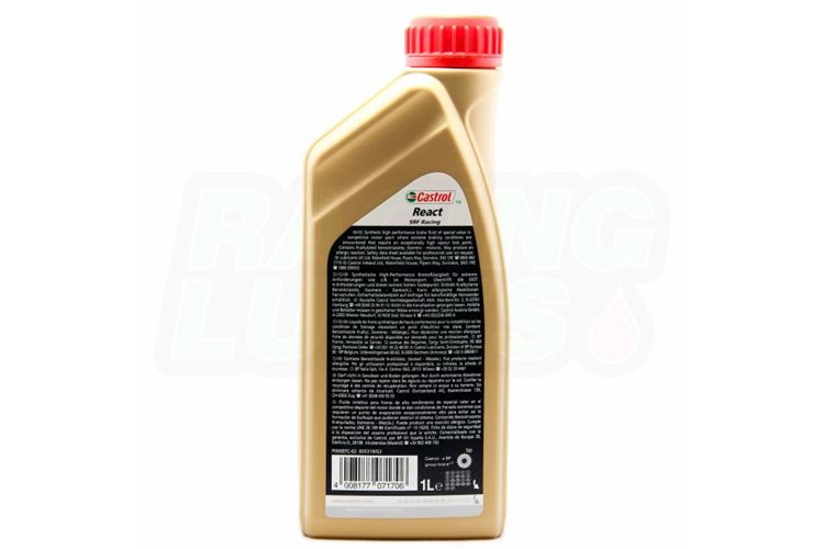 Racing Brake fluid Castrol SRF React 660 1L