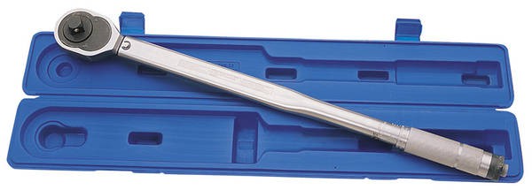 3/4" Square drive 65-450NM Ratchet Torque wrench Draper