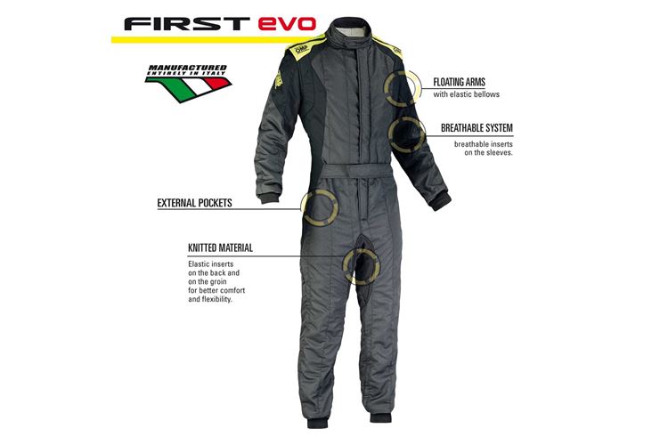 First Evo Suit Red/White 42
