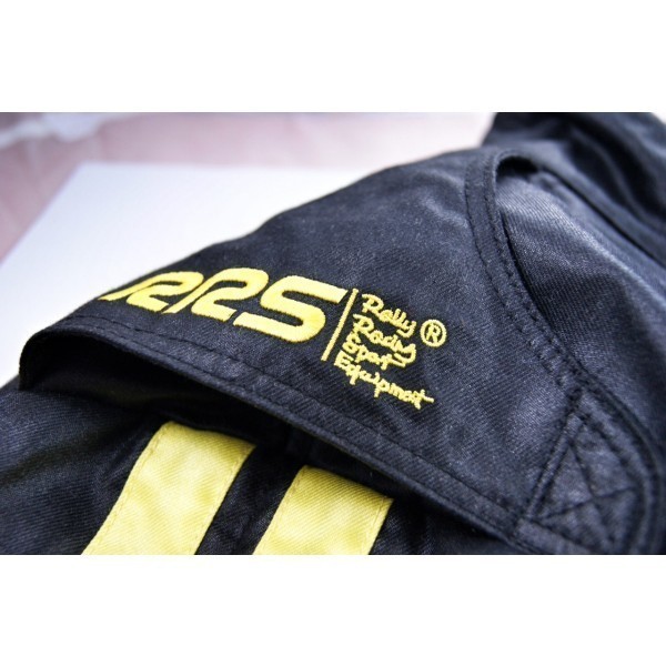 FIA Suit RRS Diamond Black Yellow S