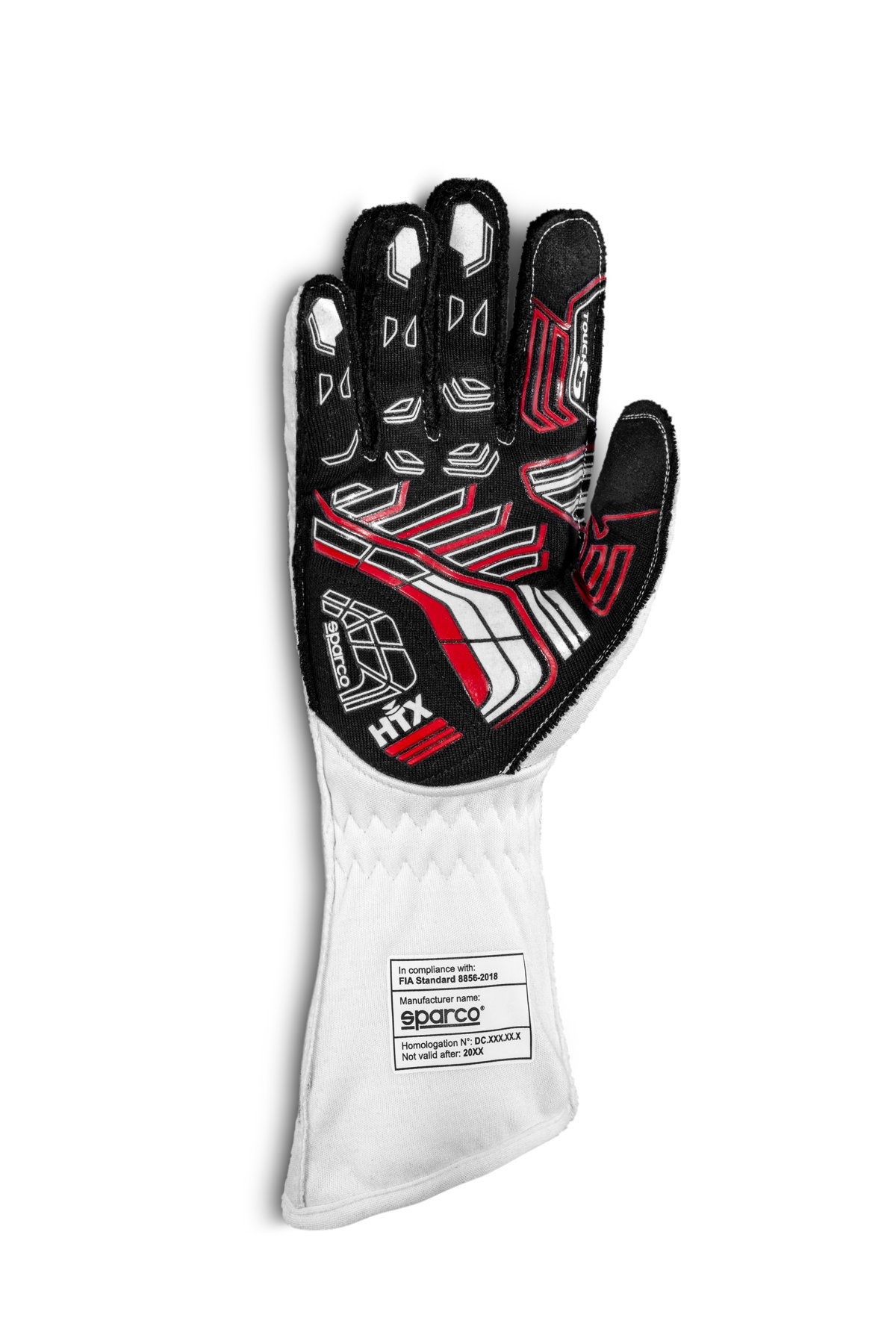 SPARCO Gloves Arrow white/red