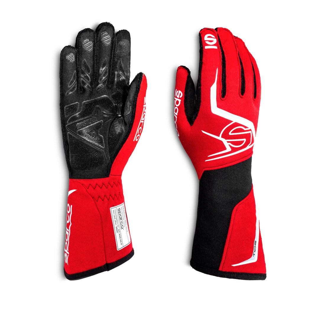 SPARCO Gloves Tide red/black