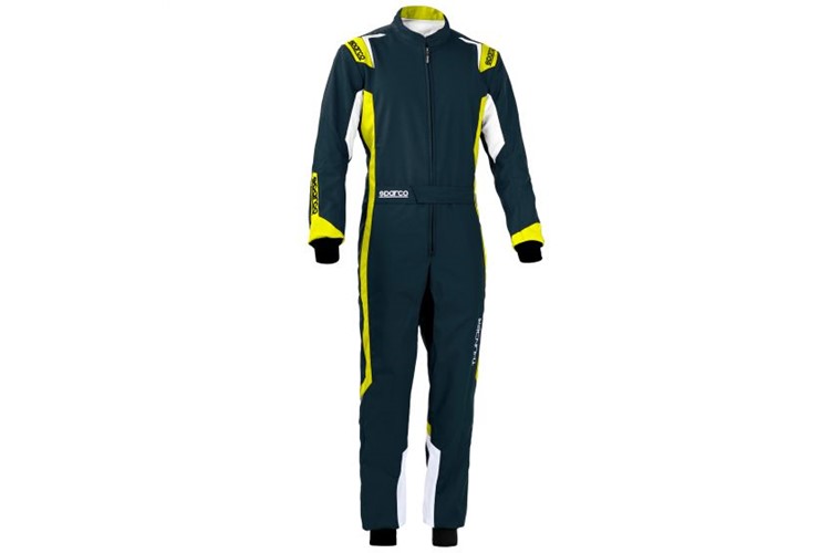 SPARCO Suit Thunder Youth grey/yellow fluo