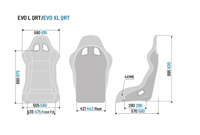 Sparco Seat Evo XL QRT 2024