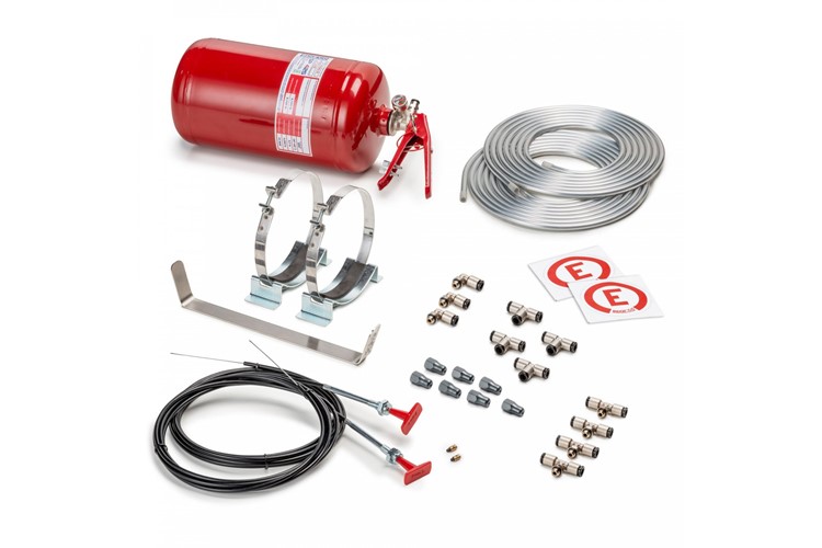 Manual/Steel Extinguisher System Sparco 4.25L